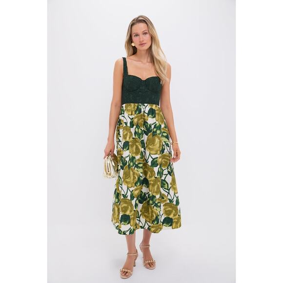 TUCKERNUCK Giverny Gardens Maria Dress Size 2 NWT Retail $298 Tuckernuck - Picture 1 of 8